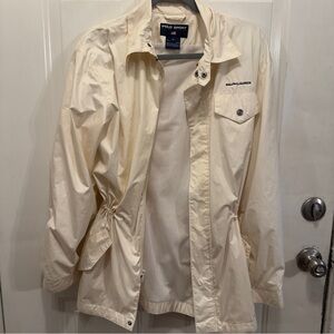 Ralph Lauren Cream Windbreaker Jacket
